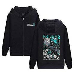 Anime Kaiju No. 8 Zipper Jacket Hoodie Sweatshirt Sweater Hoody Pullover Costume