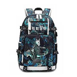 Anime Kaiju No. 8 Backpack Hibino Kafka Daypack School Bag Bookbag with USB Port 8