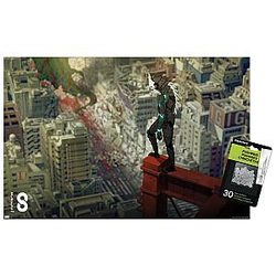 Trends International Kaiju No. 8 - Kaiju Hyakkei Visual 4 Wall Poster with Push Pins, 22.4L x 14.7W, Premium Poster & Push Pin Bundle