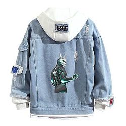 Anime Kaiju No. 8 Denim Jacket Hibino Kafka Jeans Long Sleeve Sweatshirt Sweater Hoodie Pullovers
