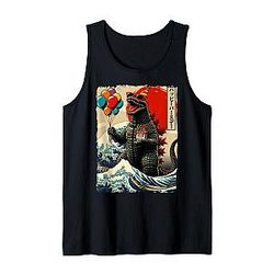 Kaiju Birthday Party Japanese Art Lovers Monster Movie Gifts Tank Top