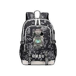 Anime Kaiju No. 8 Backpack Hibino Kafka Rucksack Laptop Bag Daypack School Bag with USB port 8