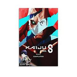 Kaiju No. 8 Anime Poster 43 Wall Art Decor Print Picture Paintings for Living Room Bedroom Decoration 12x18inch(30x45cm) Unframe-style
