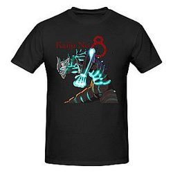 Kaiju Anime No. 8 Shirt Man's Soft Comfy Short Sleeve Crew Neck Cotton T Shirt Unisex Tees Tops Black