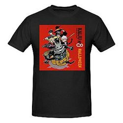 Kaiju Anime No. 8 Shirt Man's Soft Comfy Short Sleeve Crew Neck Cotton T Shirt Unisex Tees Tops Black