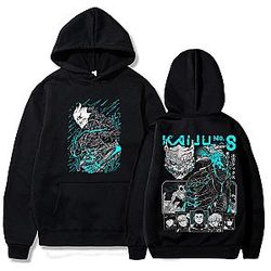 Kaiju No 8 Hoodie for Men Long Sleeve Cosplay Jumpers