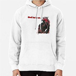 KAIJU NO 8 KAIJU 8 KAFKA HIBINO GOD HELP US RED MODE (KAIJU FIGHTING ANIMEMANGA) Pullover Hoodie