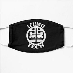 KAIJU No 8 : IZUMO TECH (WHITE & GRUNGE) Flat Mask