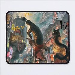 "Kaiju Neko: Manga Mayhem in Tokyo" Mouse Pad
