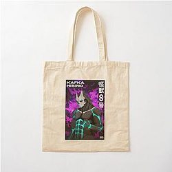 Kafka Hibino Determined Looking Kaiju no 8 Form Cotton Tote Bag