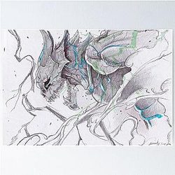 Kaiju No. 8 Monster Poster