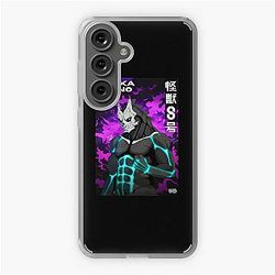 Kafka Hibino Determined Looking Kaiju no 8 Form Samsung Galaxy Soft Case