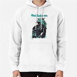 KAIJU NO 8 KAIJU 8 KAFKA HIBINO GOD HELP US BLUE (KAIJU FIGHTING ANIMEMANGA) Pullover Hoodie