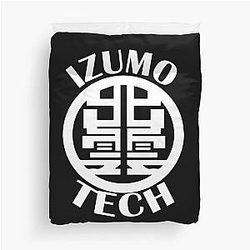 KAIJU No 8: IZUMO TECH (WHITE) Duvet Cover