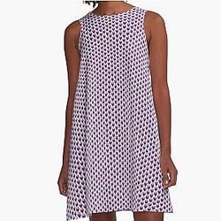 Kai Kara-France Orange A-Line Dress