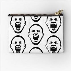 Kai Kara-France Black Zipper Pouch