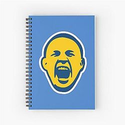 Kai Kara-France Blue Spiral Notebook