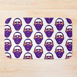 Kai Kara-France Purple and Bath Mat