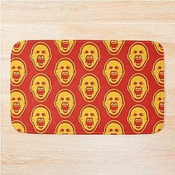 Kai Kara-France Red Bath Mat