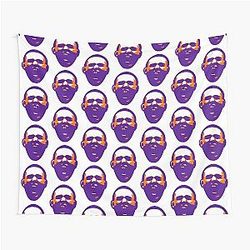 Kai Kara-France Purple Orange Tapestry