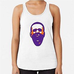 Kai Kara-France Purple and Orange Racerback Top