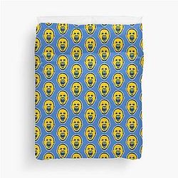 Kai Kara France Blue and Yellow Duvet Cover