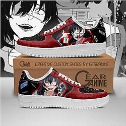Kakegurui Merch - Midari Ikishima Air Force Shoes Kakegurui Anime Sneakers PT11