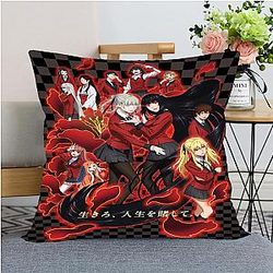 Kakegurui Pillow - Square Satin Soft Pillowcase