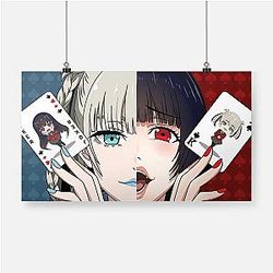 Kakegurui Merch - Kirari Yumeko Kakegurui Anime Wall Art