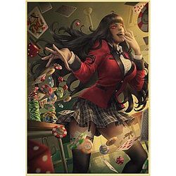Gambling Anime Vintage Kakegurui Poster