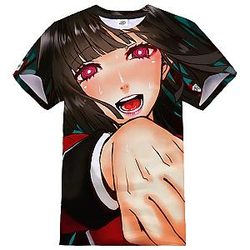 3D Anime Graphic Kakegurui Shirts