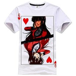 3D Gambling Queen Anime Art Kakegurui Shirts