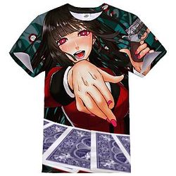 Vintage Dark Art Anime Kakegurui Shirts