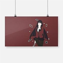 Kakegurui Merch - Yumeko Jabami Kakegurui Canvas Painting Wall Art