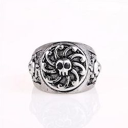 Anime Ring – Boa Hancock One Piece Logo Silver Ring