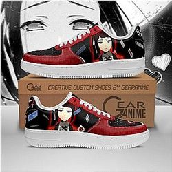 Kakegurui Merch - Sayaka Igarashi Air Force Sneakers Kakegurui Anime Shoes PT10