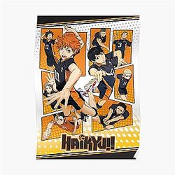 Haikyuu Posters - Haikyuu ! Poster Anime Poster