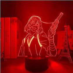 Kakegurui Merch - Kakegurui Midari Ikishima Anime 3d Lamp