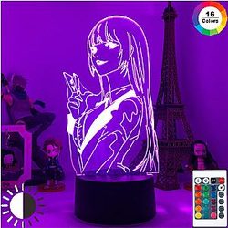 Kakegurui Merch - Yumeko Jabami Kakegurui 3D Anime Lamp