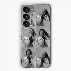 Kali Uchis B&W Aesthetic Samsung Galaxy Soft Case