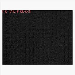 Kali Uchis Red Moon In Venus Black Jigsaw Puzzle