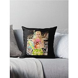 Kali uchis Funny Throw Pillow