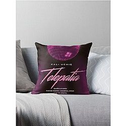Telepatia by Kali Uchis Throw Pillow