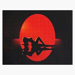 Kali Uchis Red Moon In Venus Black Jigsaw Puzzle