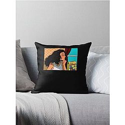 Kali uchis fan love Throw Pillow