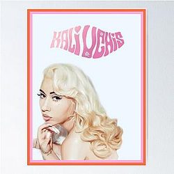 Kali Uchis Por Vida  Poster