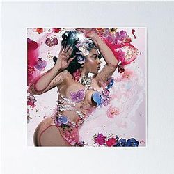 Kali uchis - Orquìdeas (album cover) Poster