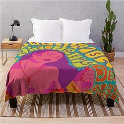 Kali Uchis Album Poster Throw Blanket
