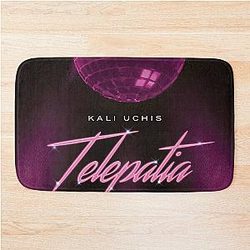 Telepatia by Kali Uchis Bath Mat
