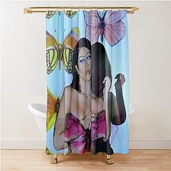 kali uchis Poster Shower Curtain